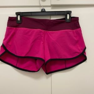 Lululemon speed up shorts